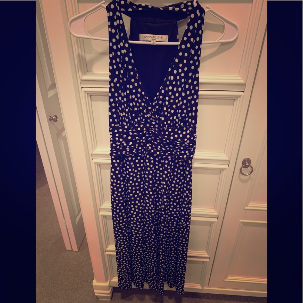 Mid calf racer back dress